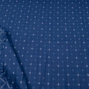 Stoff Double Gauze Cotton-Yoku Blue