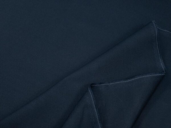 Stoff Dry Organic Cotton Oilskin Midnight – Bild 2
