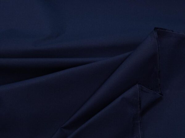 Stoff Dry Organic Cotton Oilskin Navy – Bild 2