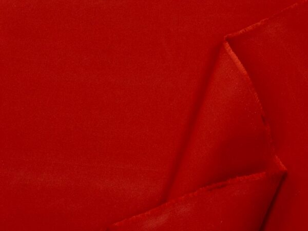 Stoff Dry Organic Cotton Oilskin - Red – Bild 2