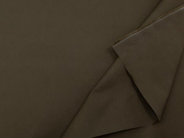 Stoff Dry Organic Cotton Oilskin - Khaki