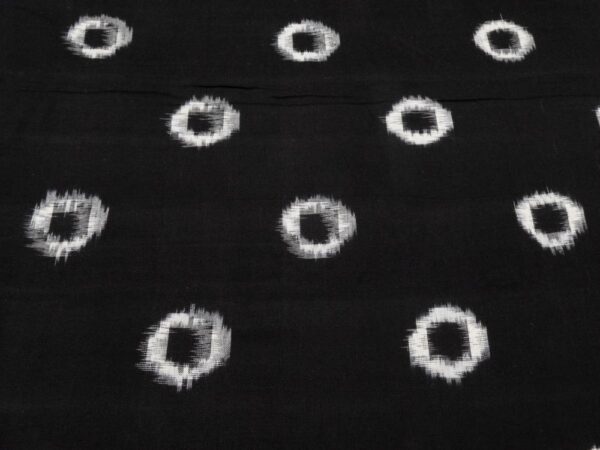 Stoff Ikat Poppy Indian Cotton
