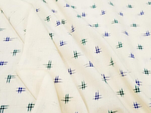 Stoff Indian Cotton Ikat Kin – Bild 2