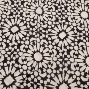 Stoff Indian Cotton Papercut Black