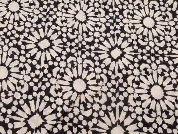 Stoff Indian Cotton Papercut Black