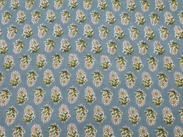 Stoff Indian Cotton Phoebe Blues