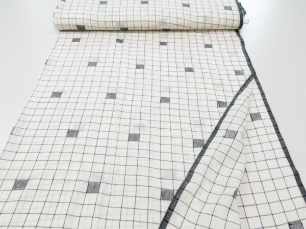 Stoff Indian Cotton Stepping Stone Jamdani – Bild 3