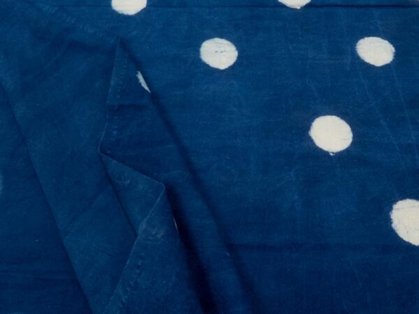 Stoff Cotton Indigo Moon – Bild 2