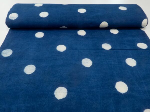 Stoff Cotton Indigo Moon – Bild 3