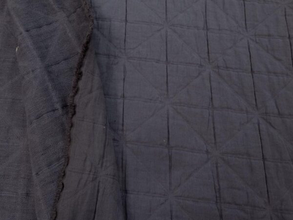 Stoff  Jacquard Cotton Arlo Charcoal