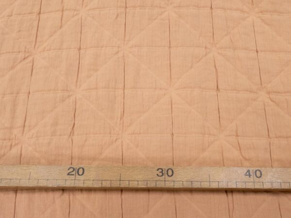 Stoff Jacquard Cotton Daupine Pink – Bild 4