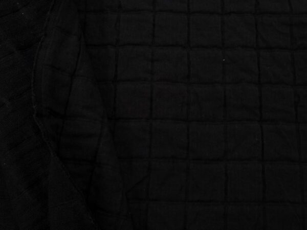 Stoff  Jacquard Cotton Lunar Black
