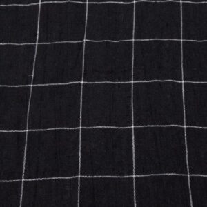 Stoff Ava Check EU Linen