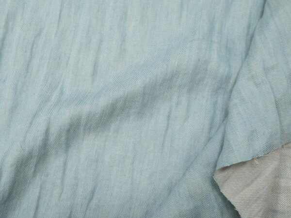 Stoff H2O EU Linen Twill Laundred Linen seagreen
