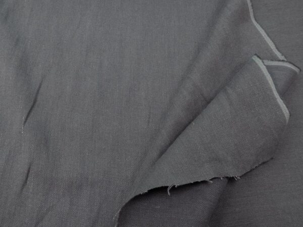 Stoff Laundred 420gsm Upholstery Linen Stepney grey