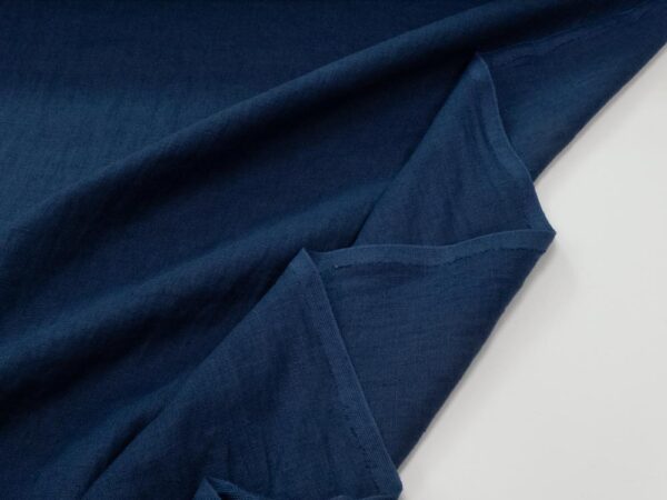 Stoff EU Linen Goodnight Blue