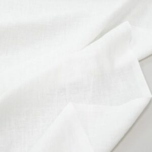 Stoff EU Linen Milk White
