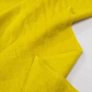 Stoff EU Linen Mr. Citrus yellow