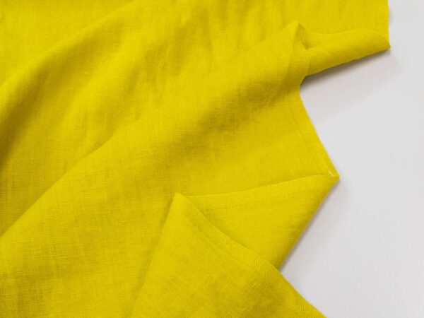 Stoff EU Linen Mr. Citrus yellow
