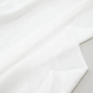 Stoff EU Linen Virgin White