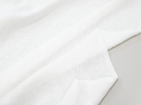 Stoff EU Linen Virgin White