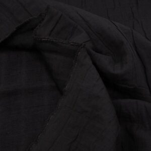 Stoff  Jacquard Cotton schwarz