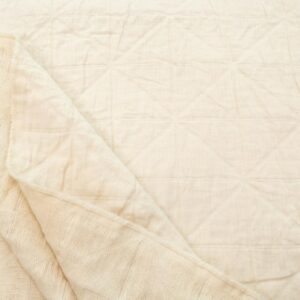 Stoff Jacquard Cotton Pearled Ivory