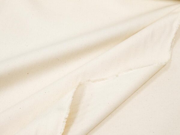 Stoff Organic natural half Panama Cotton – Bild 2