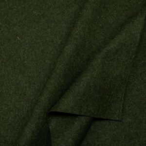 Stoff  Tuchloden Melange flaschengrün