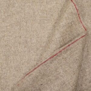 Stoff  Tuchloden Melange Sesam