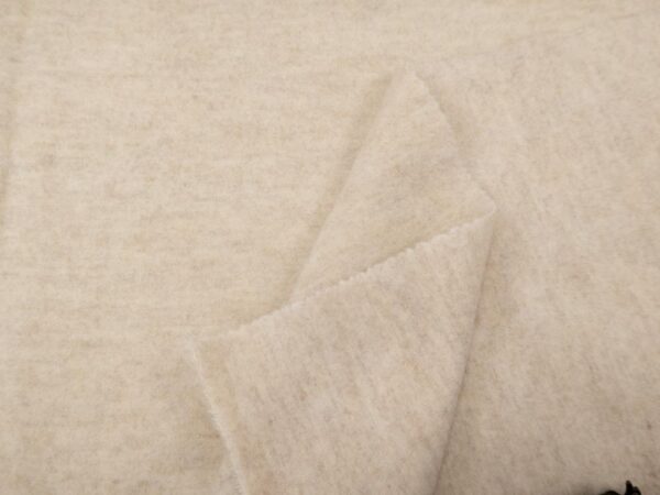 Stoff Wolle Double Face angora