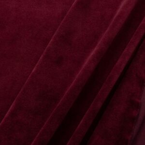Stoff Nicky Plüsch uni Zinfadel
