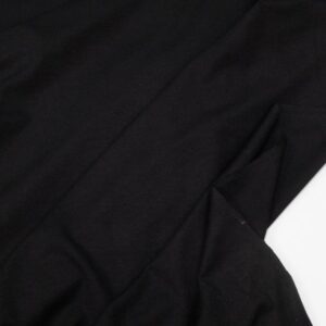 Stoff Viskosejersey uni schwarz