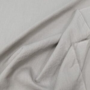 Stoff Washed Linen taube