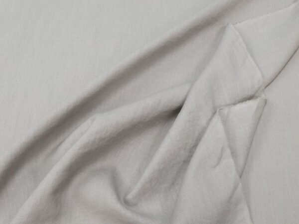 Stoff Washed Linen taube