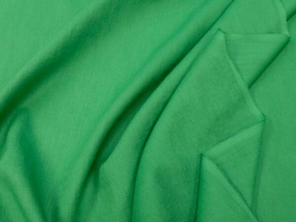 Stoff Washed Linen fern green