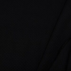 Stoffe Stepped Cotton Double Face schwarz