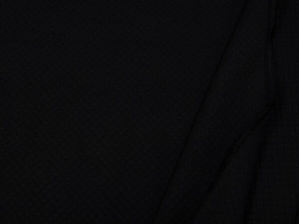 Stoffe Stepped Cotton Double Face schwarz