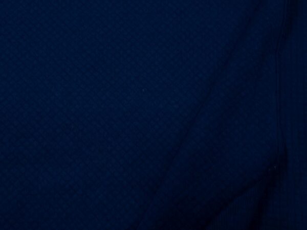 Stoffe Stepped Cotton Double Face dunkelblau