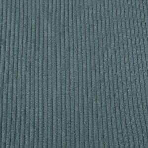 Stoff Ribana Big Rib - petrol grob Bündchen