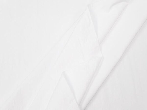 Stoff Silicon Stretch Poplin washed weiss