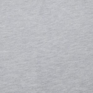 Stoff Jersey Pikee Hellgrau meliert
