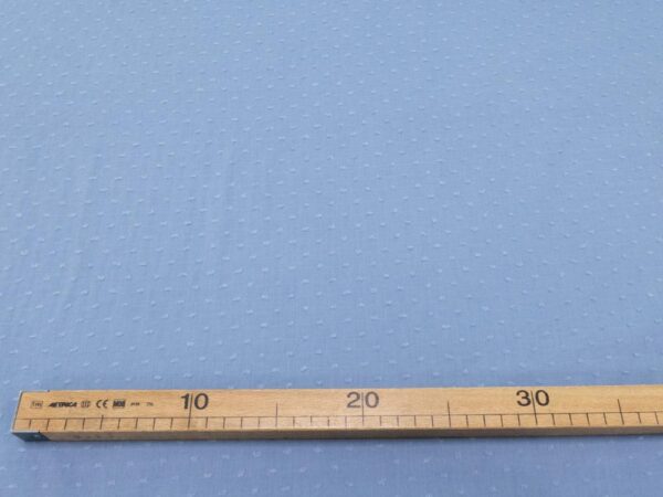Stoffe Dobby Cotton - Plumetis  Blue Shadow – Bild 4