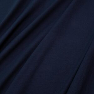 Stoff Jersey uni nachtblau