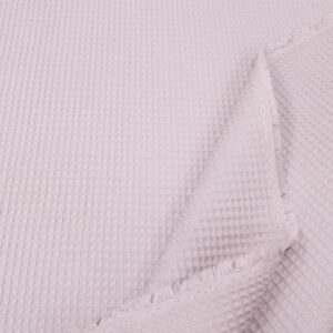 Stoff Waffelpiqué Baumwolle soft lila