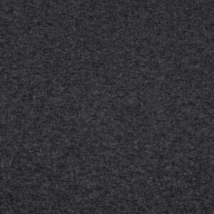 Stoff Bündchen glatt melange dunkelgrau