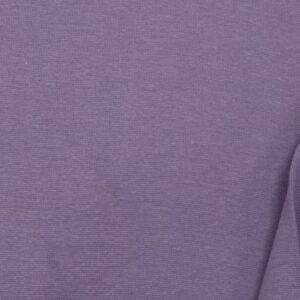 Stoff Bündchen glatt Purple Ash