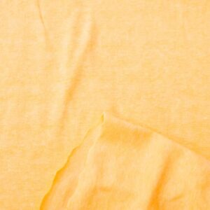 Stoff Bündchen glatt neon orange