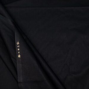 Stoff BW 280cm uni schwarz