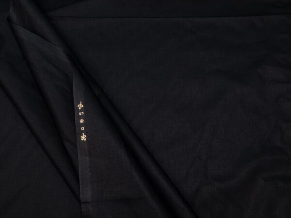 Stoff BW 280cm uni schwarz
